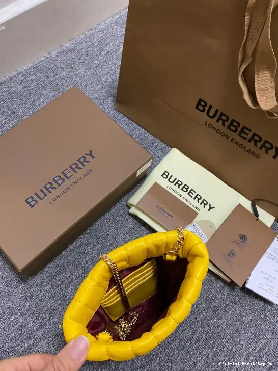 Official First Bag Ru MICRO Bag Lola Bucket BURBERRY 0521